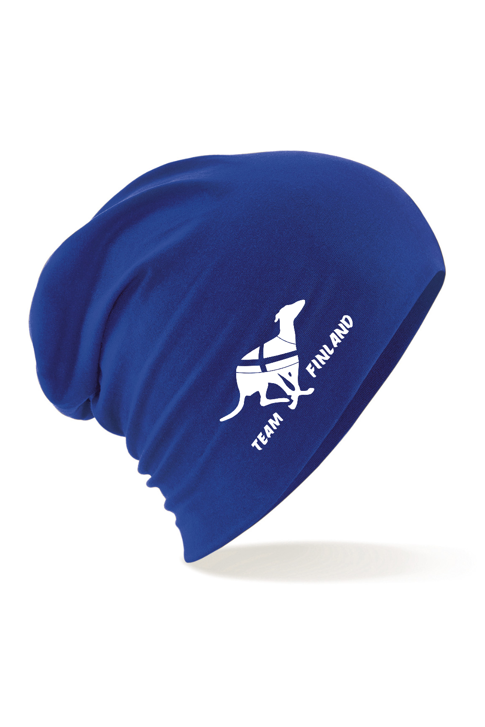 Royal blue Team Finland logo