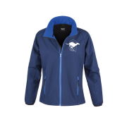 R231F Naisten core softshell takki SVKL- ja / tai Team Finland logolla